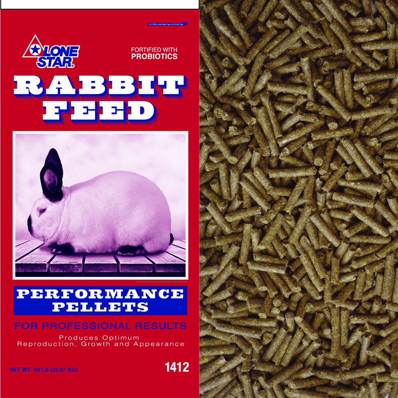 Make sure to avoid performance feeds designed for meat rabbits, they're too high to fat and protein
