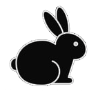 Black Rabbit Icon