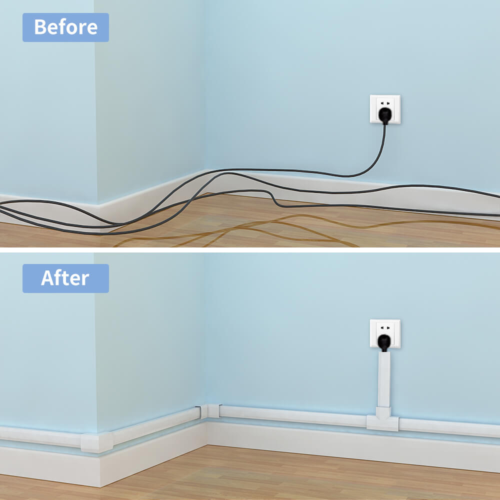 Photo of a Cord Protector on the wall