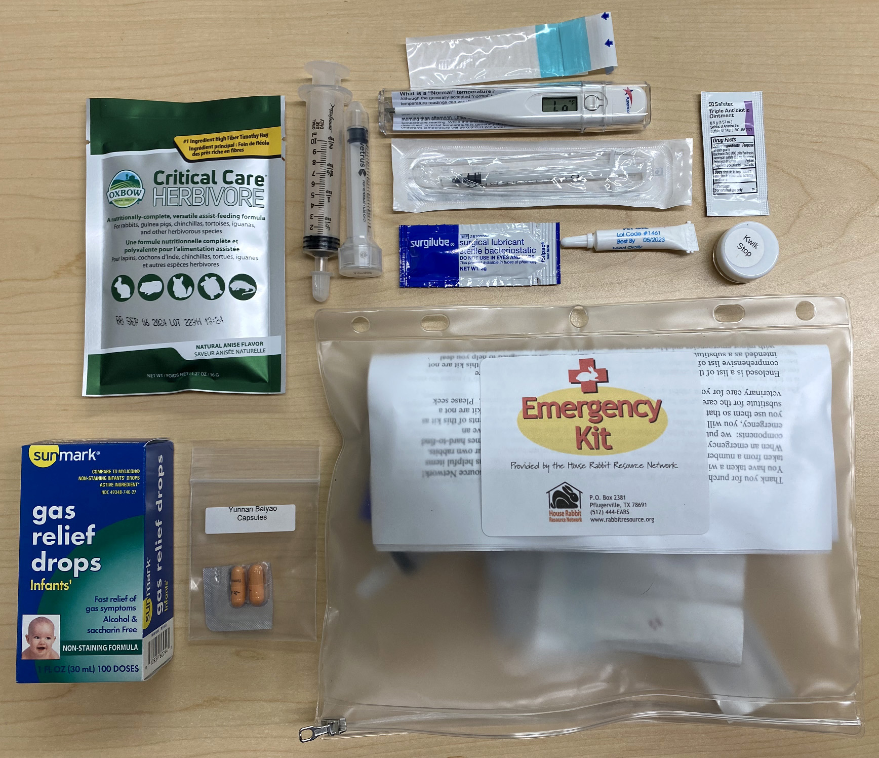 HRRN Emergency Kit