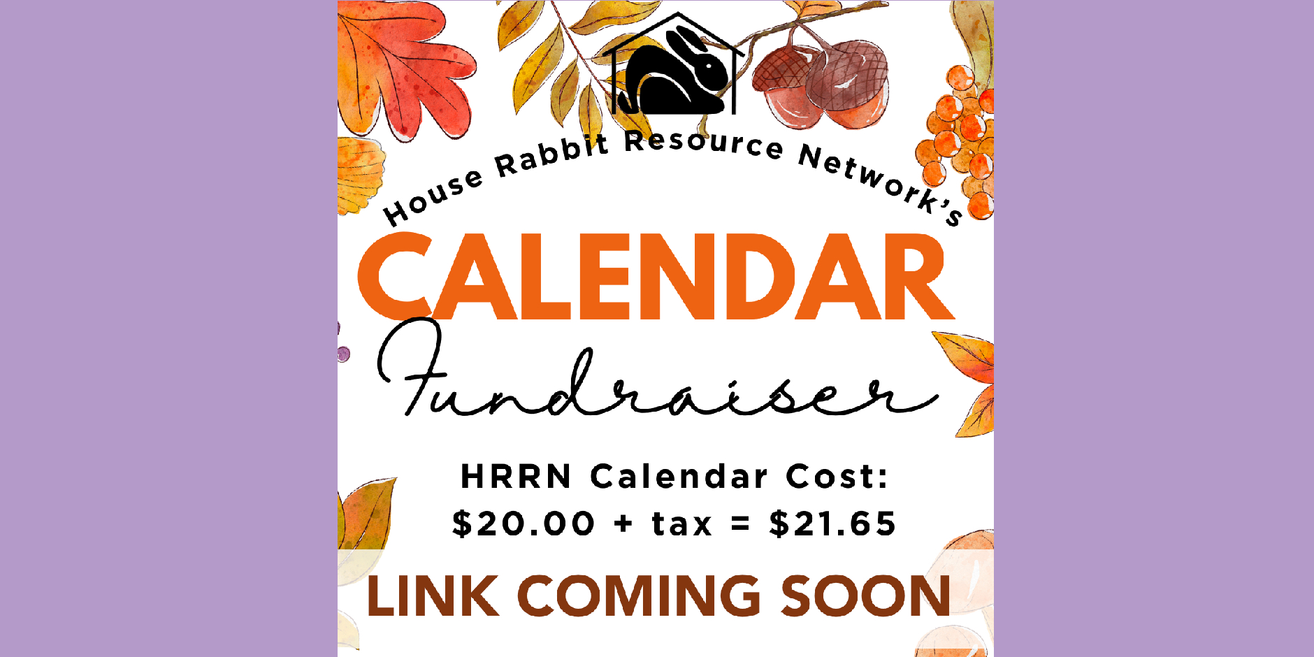 2027 HRRN Calendar: Spots OPEN